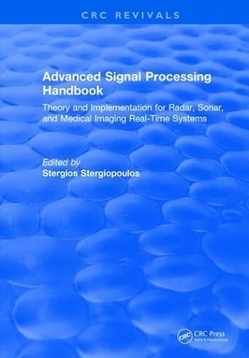 Advanced Signal Processing Handbook - 