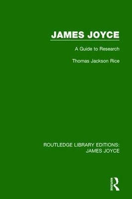James Joyce - Thomas Jackson Rice