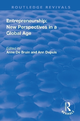 Entrepreneurship: New Perspectives in a Global Age - Ann Dupuis