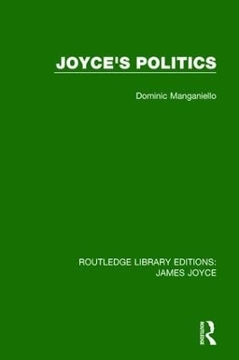 Joyce's Politics - Dominic Manganiello