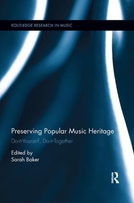 Preserving Popular Music Heritage - 