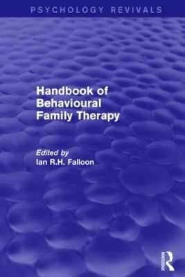 Handbook of Behavioural Family Therapy - 