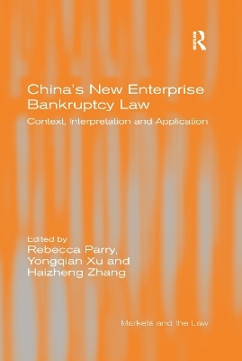 China's New Enterprise Bankruptcy Law - Yongqian Xu, Haizheng Zhang