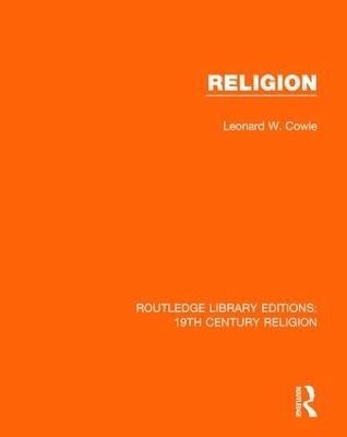 Religion - Leonard W. Cowie