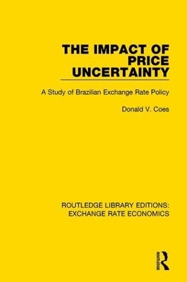 The Impact of Price Uncertainty - Donald V. Coes