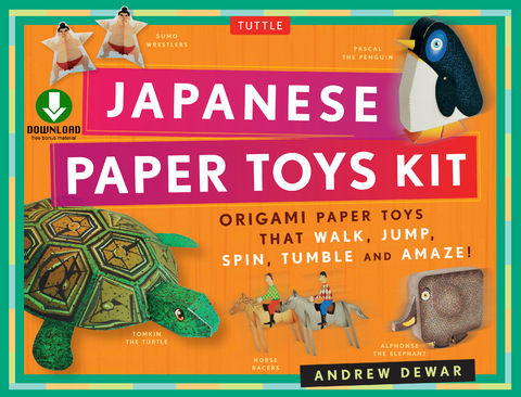 Japanese Paper Toys Kit -  Andrew Dewar