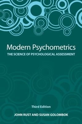 Modern Psychometrics - John Rust, Susan Golombok