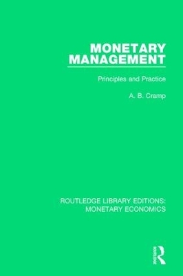Monetary Management - A. B. Cramp