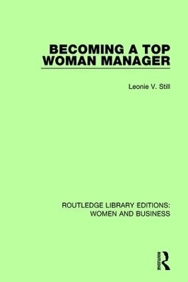 Becoming a Top Woman Manager - Leonie V. Still