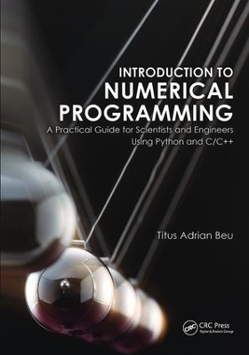 Introduction to Numerical Programming - Titus A. Beu