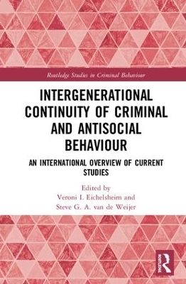 Intergenerational Continuity of Criminal and Antisocial Behaviour - 
