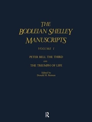 The Bodleian Shelley Manuscripts - Percy Bysshe Shelley