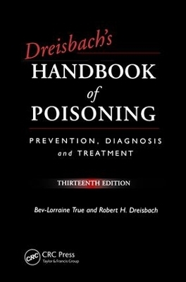 Dreisbach's Handbook of Poisoning - 