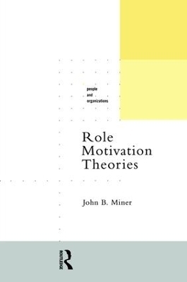 Role Motivation Theories - John B. Miner