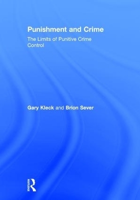 Punishment and Crime - Gary Kleck, Brion Sever