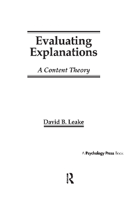Evaluating Explanations - David B. Leake