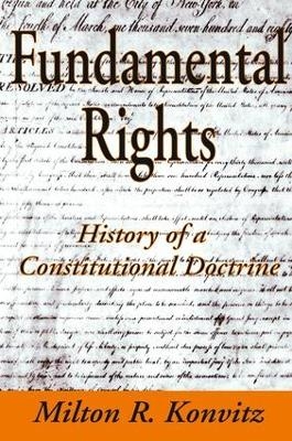 Fundamental Rights - Milton Konvitz