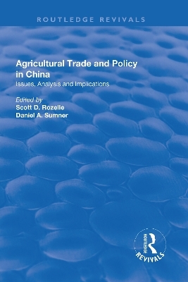 Agricultural Trade and Policy in China - Scott D. Rozelle