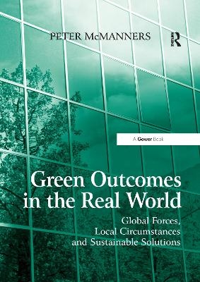 Green Outcomes in the Real World - Peter McManners