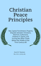 Christian Peace Principles - David Brattston