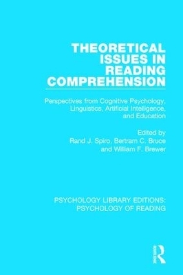 Theoretical Issues in Reading Comprehension - 