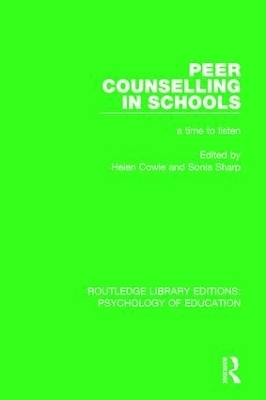 Peer Counselling in Schools - 