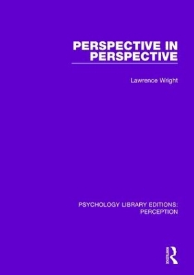 Perspective in Perspective - Lawrence Wright