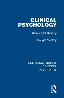 Clinical Psychology - Dougal Mackay
