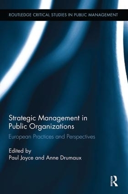 Strategic Management in Public Organizations - 