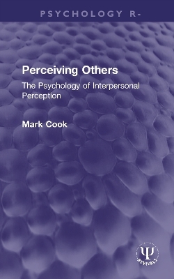 Perceiving Others - Mark Cook