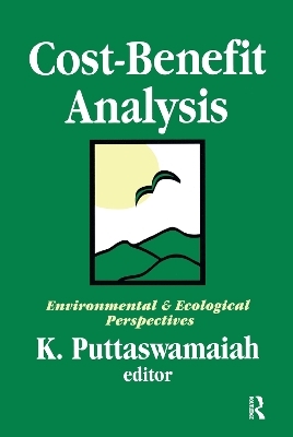 Cost-benefit Analysis - K. Puttaswamaiah