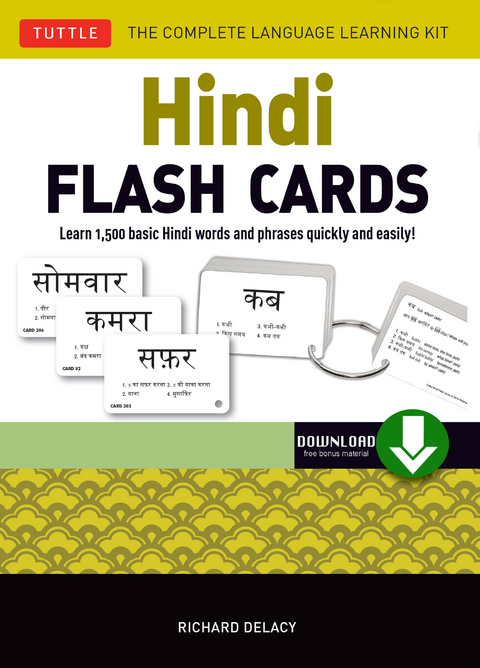 Hindi Flash Cards Ebook -  Richard Delacy