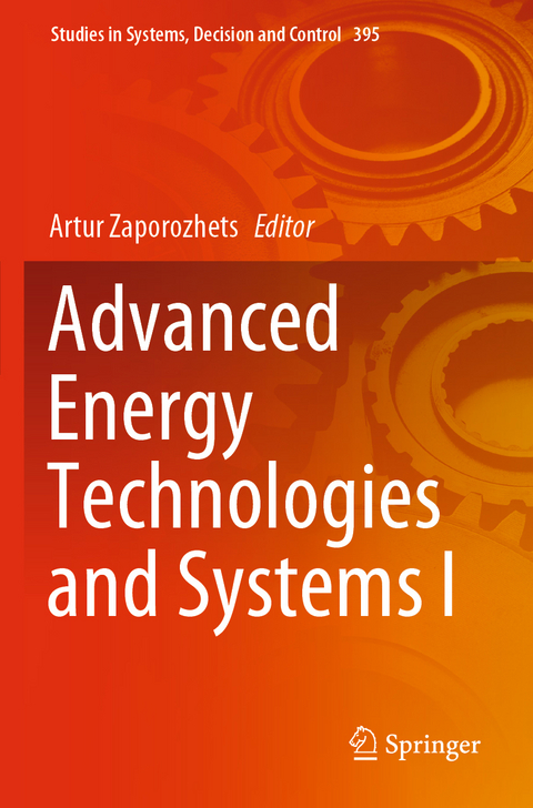 Advanced Energy Technologies and Systems I - 