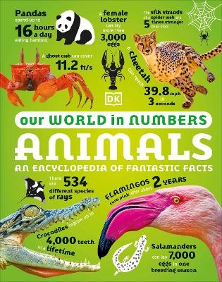 Our World in Numbers Animals -  Dk