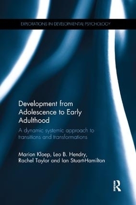 Development from Adolescence to Early Adulthood - Marion Kloep, Leo Hendry, Rachel Taylor, Ian Stuart-Hamilton