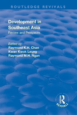 Development in Southeast Asia - Kwan Kwok Leung