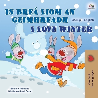 I Love Winter (Irish English Bilingual Kids Book) - Shelley Admont, KidKiddos Books