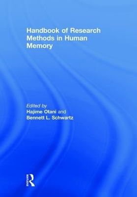 Handbook of Research Methods in Human Memory - 