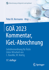 GOÄ 2023 Kommentar, IGeL-Abrechnung - Hermanns, Peter M.