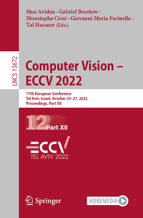Computer Vision – ECCV 2022 - 