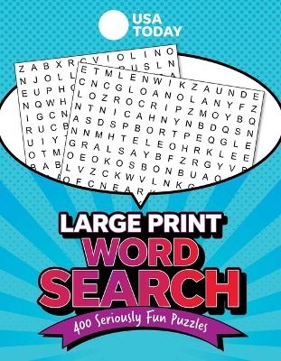 USA Today Large-Print Word Search -  Usa Today