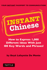 Instant Chinese -  Boye Lafayette De Mente