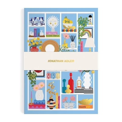 Jonathan Adler Shelfie A5 Softcover Journal -  Galison