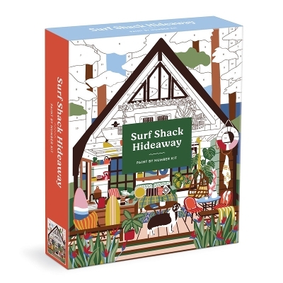 Surf Shack Hideaway 11 x 14 Paint By Number Kit -  Galison