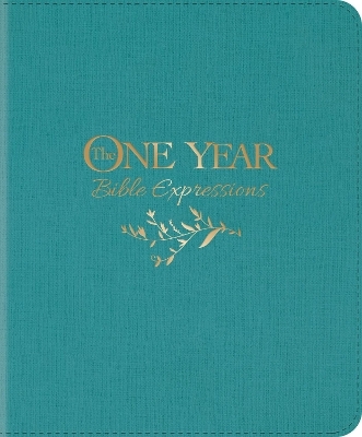 One Year Bible Expressions, Tidewater Teal -  Tyndale