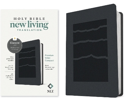 NLT Premium Value Compact Bible, Filament Edition, Black -  Tyndale