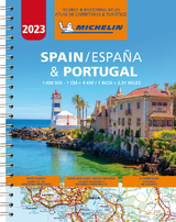 Spain & Portugal 2023 - Tourist and Motoring Atlas (A4-Spiral) - Michelin