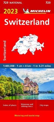 Switzerland 2023 - Michelin National Map 729 -  Michelin