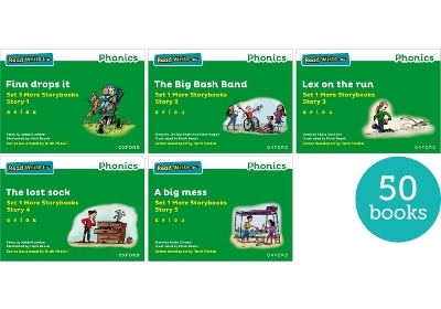 Read Write Inc. Phonics: Green Set 1 More Storybooks (Pack of 50) - Jan Burchett, Sara Vogler, Abbie Rushton, Helen Dineen