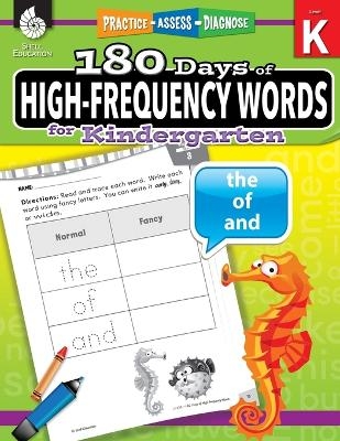 180 Days of High-Frequency Words for Kindergarten - Jesse Hathaway